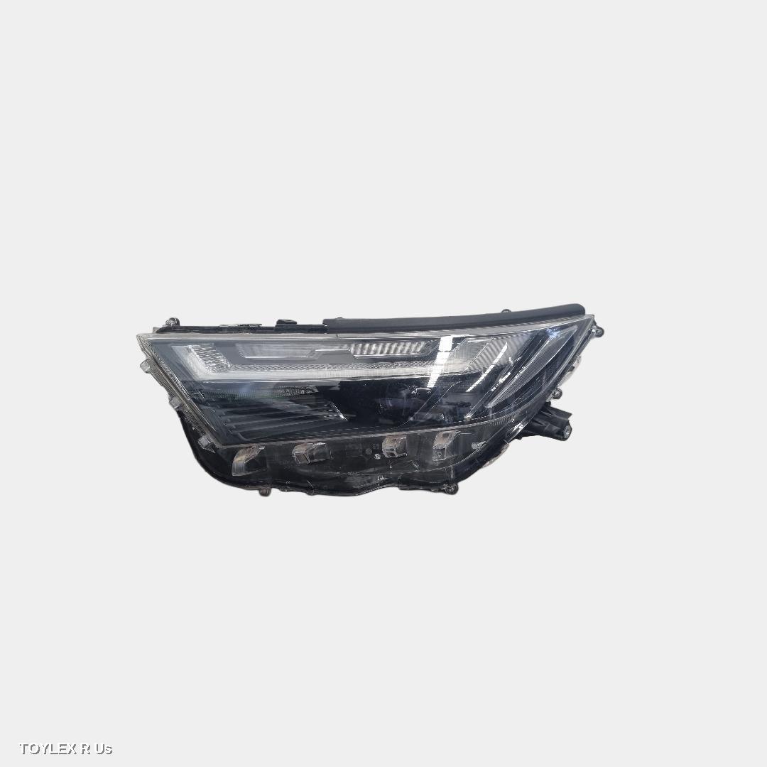 TOYOTA RAV4 2023 Left Headlamp W/ LED, PROJECTOR TYPE, XA50, HEV