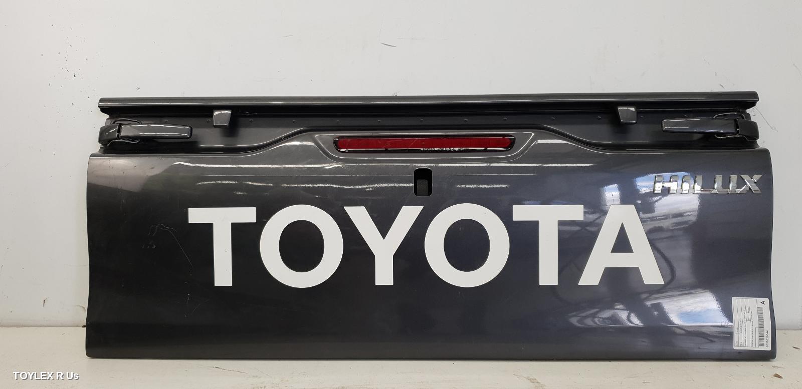 TOYOTA HILUX 2018 Bootlid/Tailgate TAILGATE, W/ TWIN SIDE HANDLES TYPE