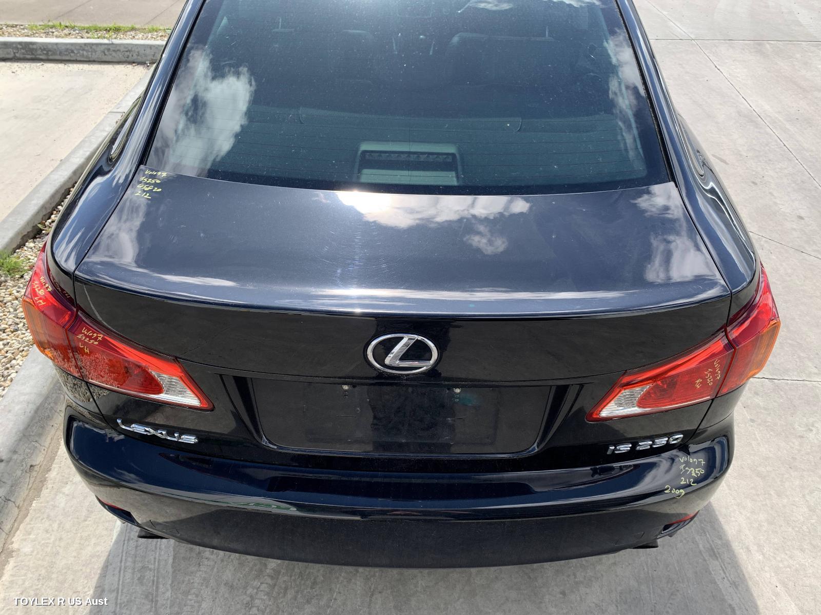 LEXUS IS250/IS250C 2009 Bootlid/Tailgate BOOTLID, IS250, GSE20R, SEDAN, NON SPOILER, NON REVERSE CAMERA TYPE
