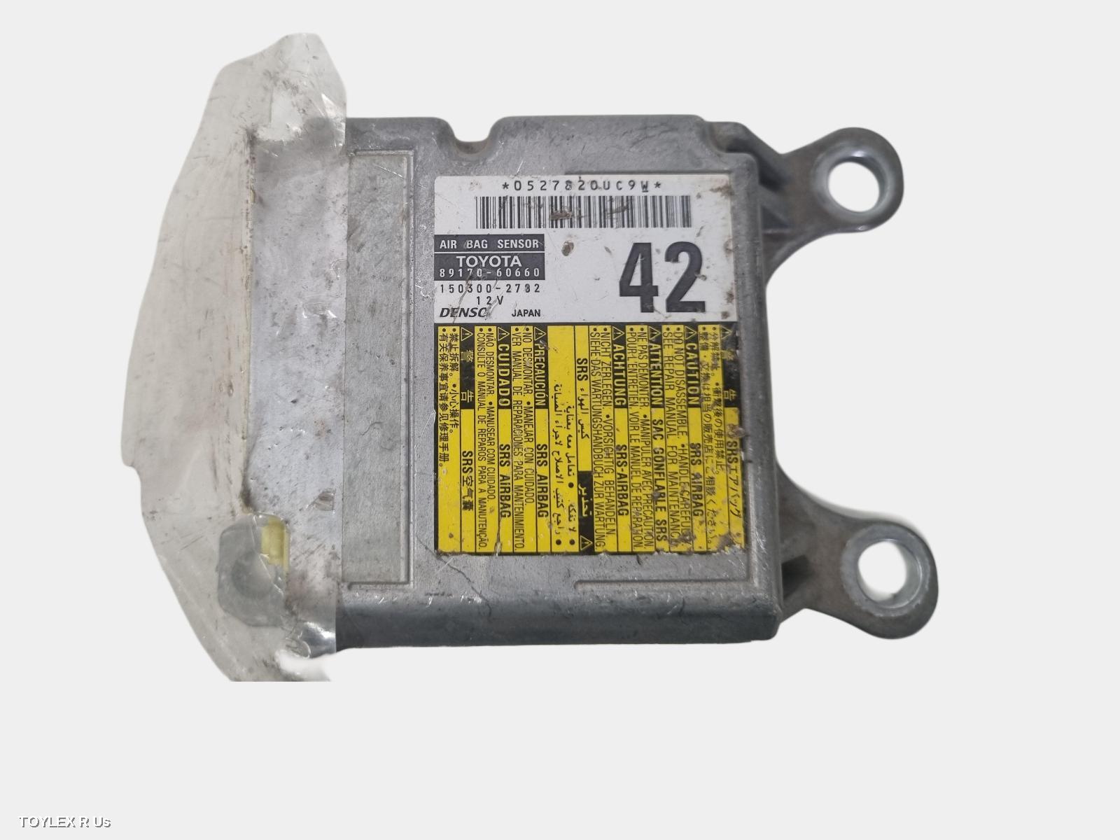 TOYOTA LANDCRUISER 2012 Airbag Module/Sensor 76/78/79 SERIES, MODULE P/N 8917060660