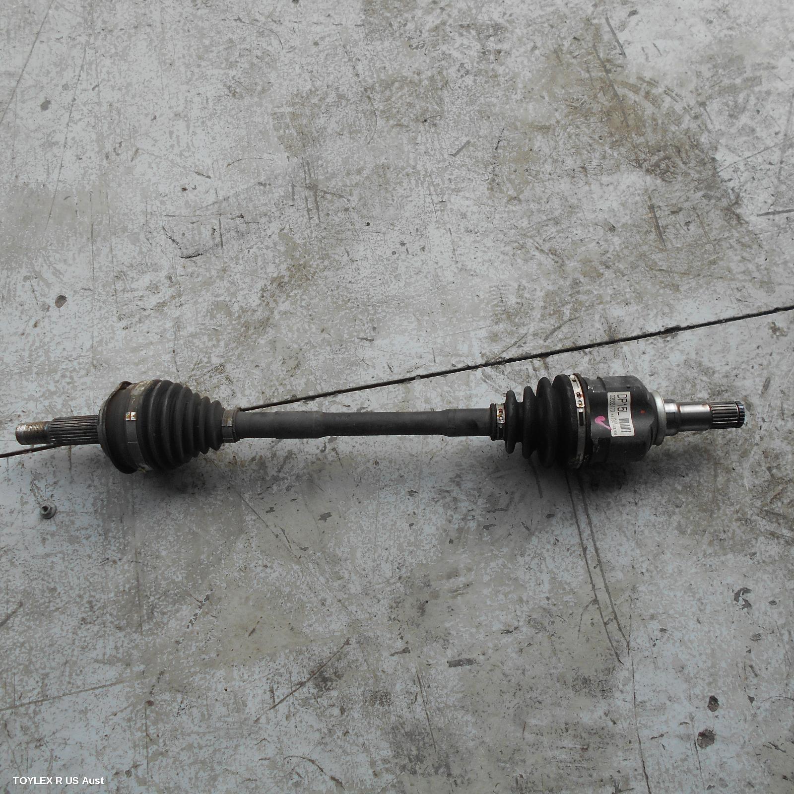TOYOTA YARIS 2007 Left Driveshaft 1.5, 1NZ, NCP9#-NCP13#, ABS TYPE, 10/05- (AUS ONLY)