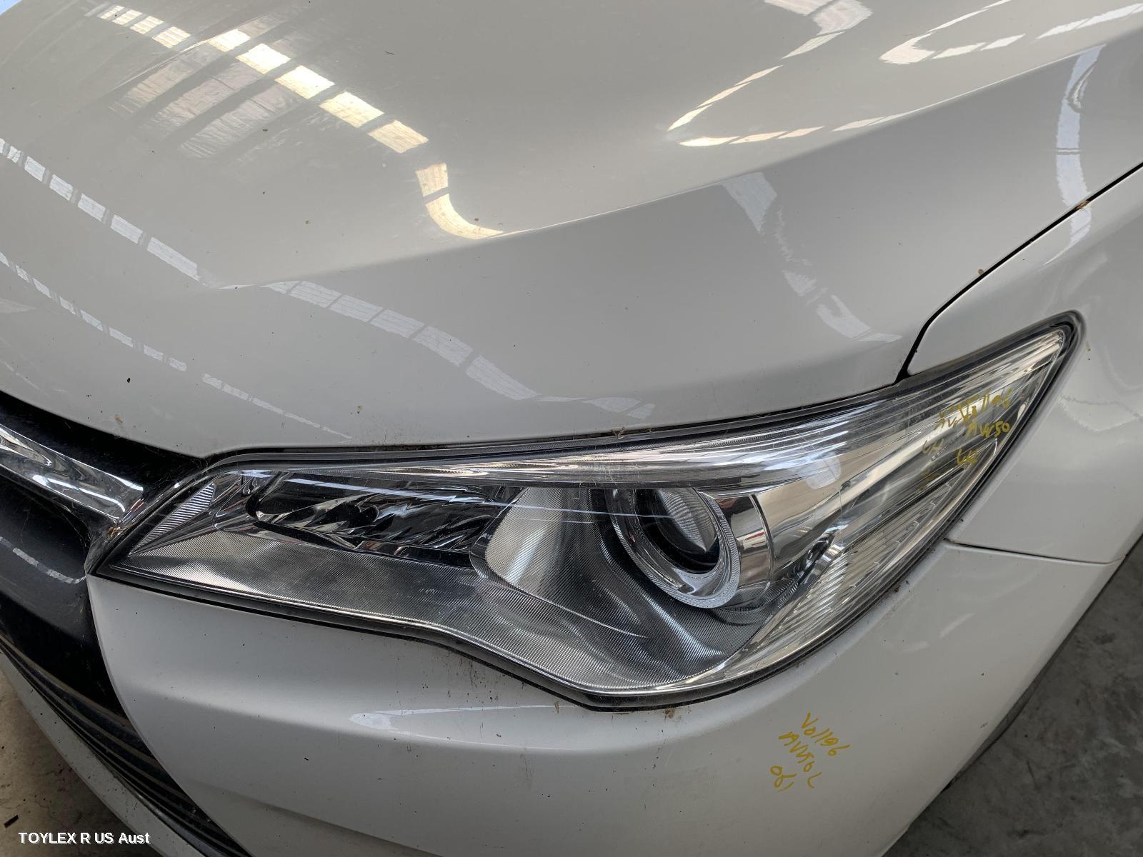 TOYOTA CAMRY 2016 Left Headlamp ASV50/AVV50, CHROME TYPE