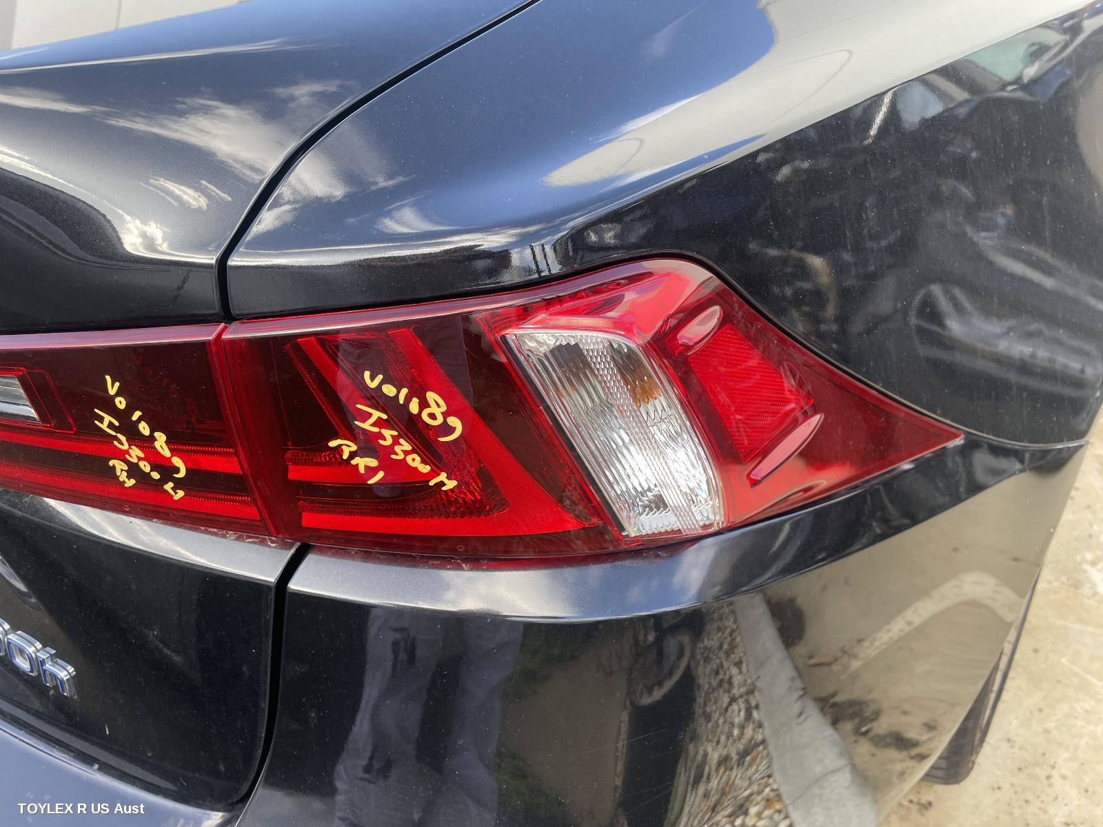 LEXUS IS SERIES 2015 Right Taillight XE30, IN BODY