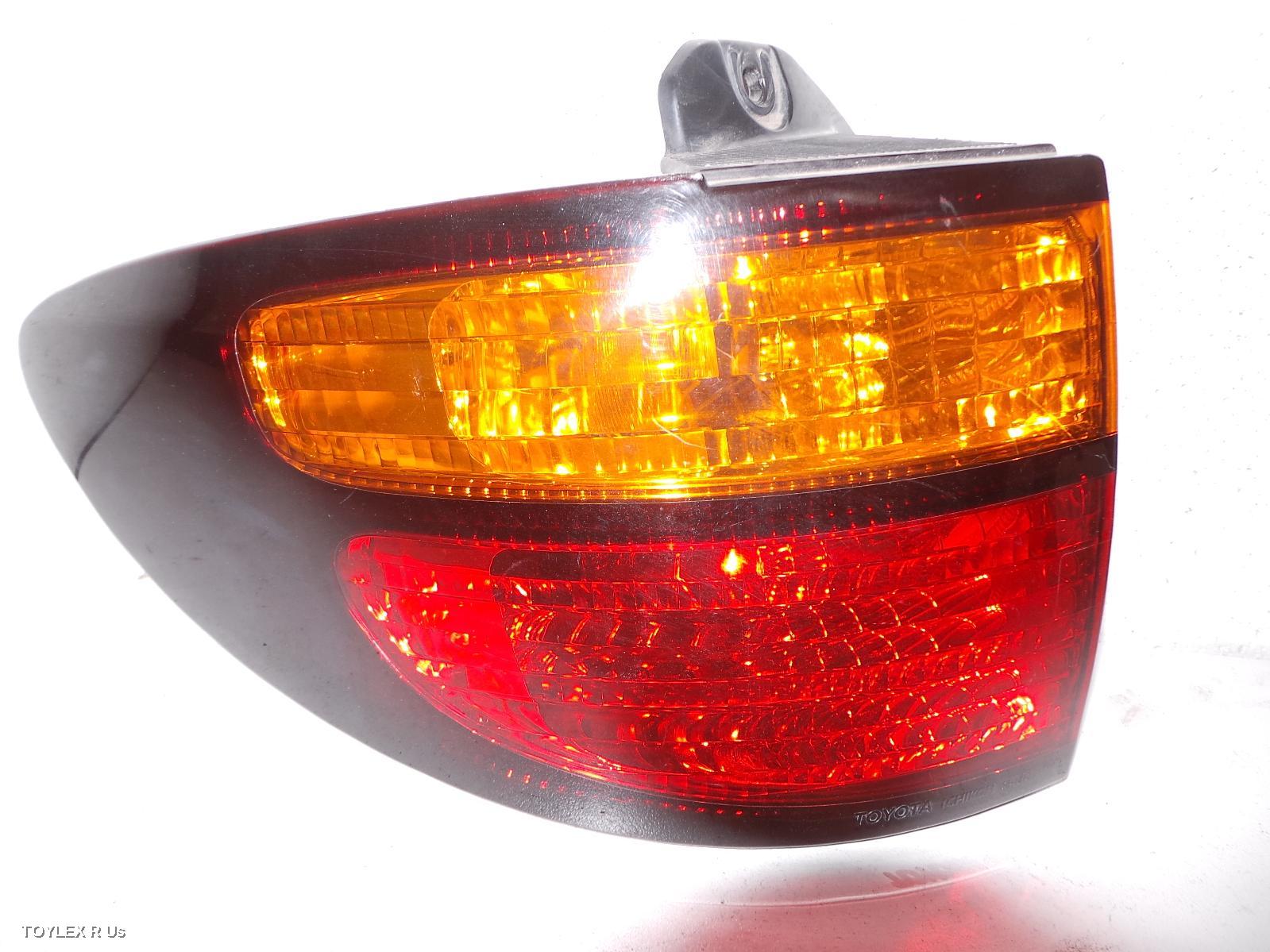 TOYOTA ESTIMA 2001 Left Taillight XR30/XR40, AMBER/DARK RED, LENS# 28-141, 00-03 (IMPORT)