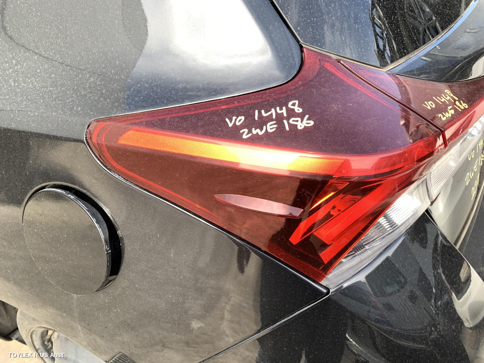 TOYOTA COROLLA 2016 Left Taillight ZRE182R/ZWE186R, HATCH