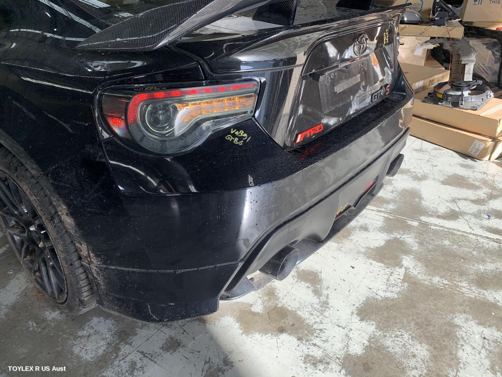 TOYOTA 86 2012 Rear Bumper ZN6, BLACK LINE EDITION, SPOILERED TYPE