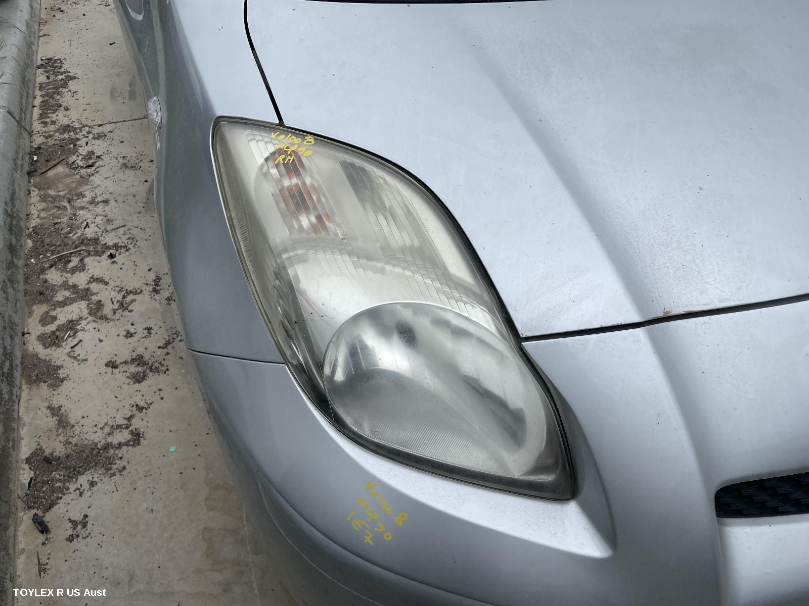 TOYOTA YARIS 2009 Right Headlamp NCP9#, HATCH, NON HID, ELECT ADJ, LENS# 52-184