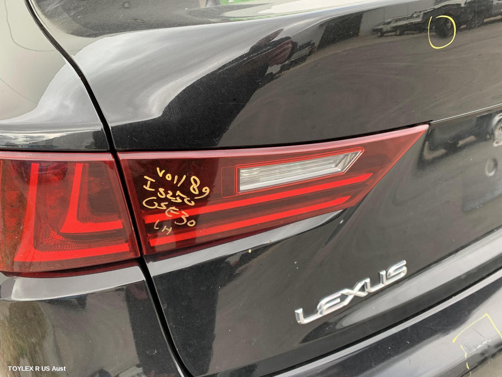 LEXUS IS SERIES 2014 Rear Garnish BOOTLID LAMP (LH SIDE), XE30