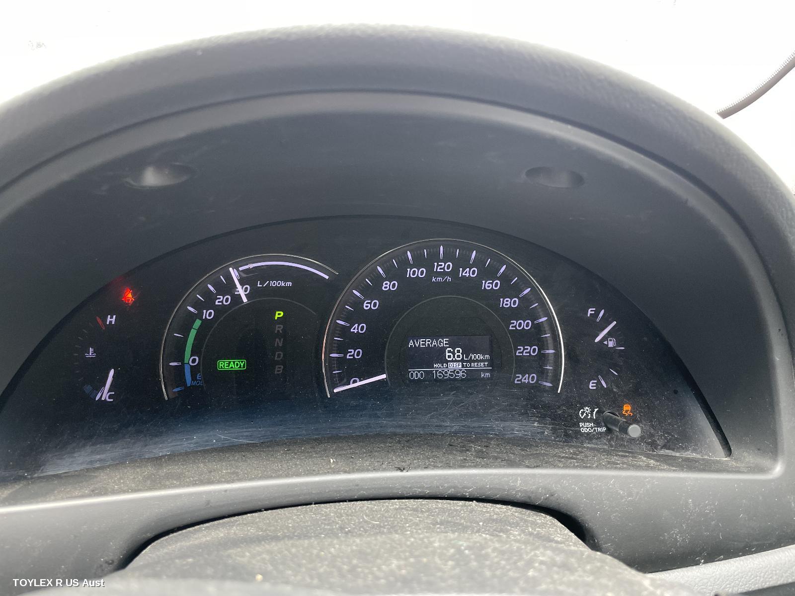 TOYOTA CAMRY 2010 Instrument Cluster INSTRUMENT CLUSTER, HYBRID, AHV40