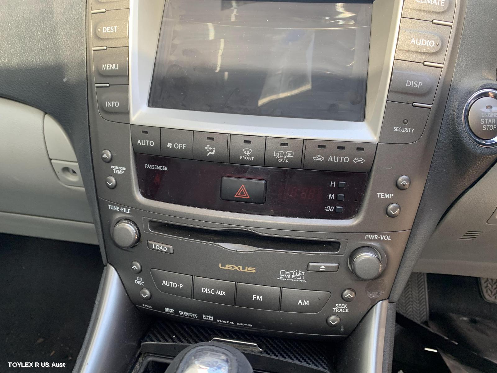 LEXUS IS250/IS250C 2008 Heater/Ac Controls GSE20R