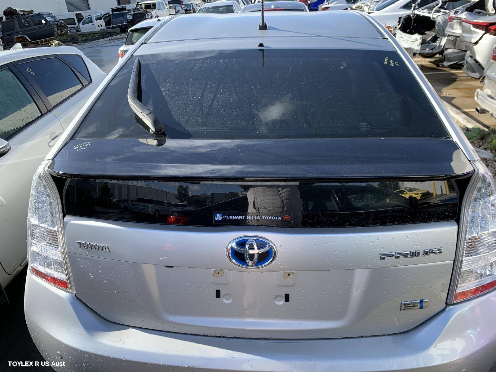 TOYOTA PRIUS 2010 Bootlid/Tailgate ZVW30R, TAILGATE, W/ REVERSE CAMERA TYPE