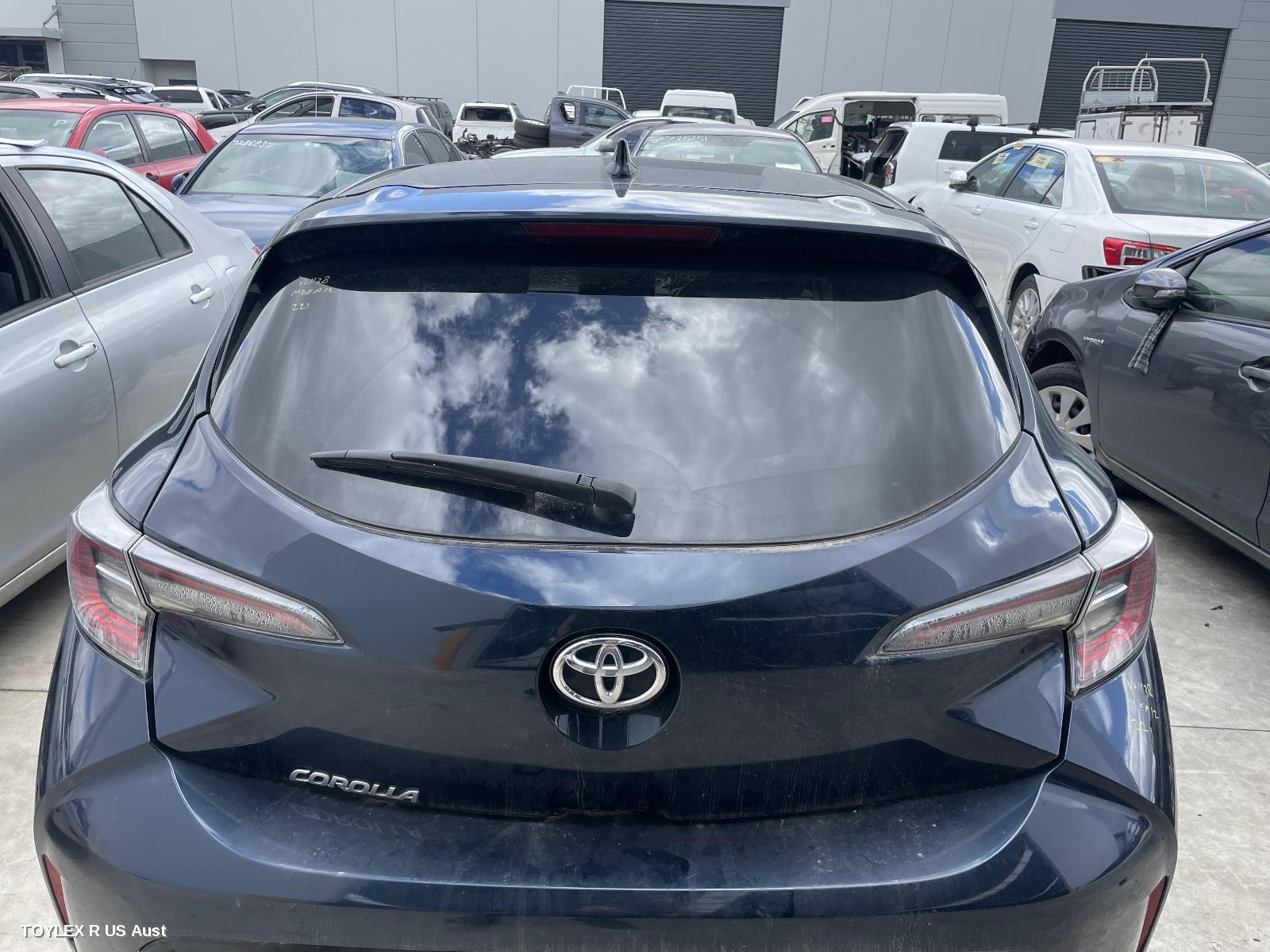 TOYOTA COROLLA 2019 Bootlid/Tailgate TAILGATE, E210, HATCH, NON HYBRID TYPE
