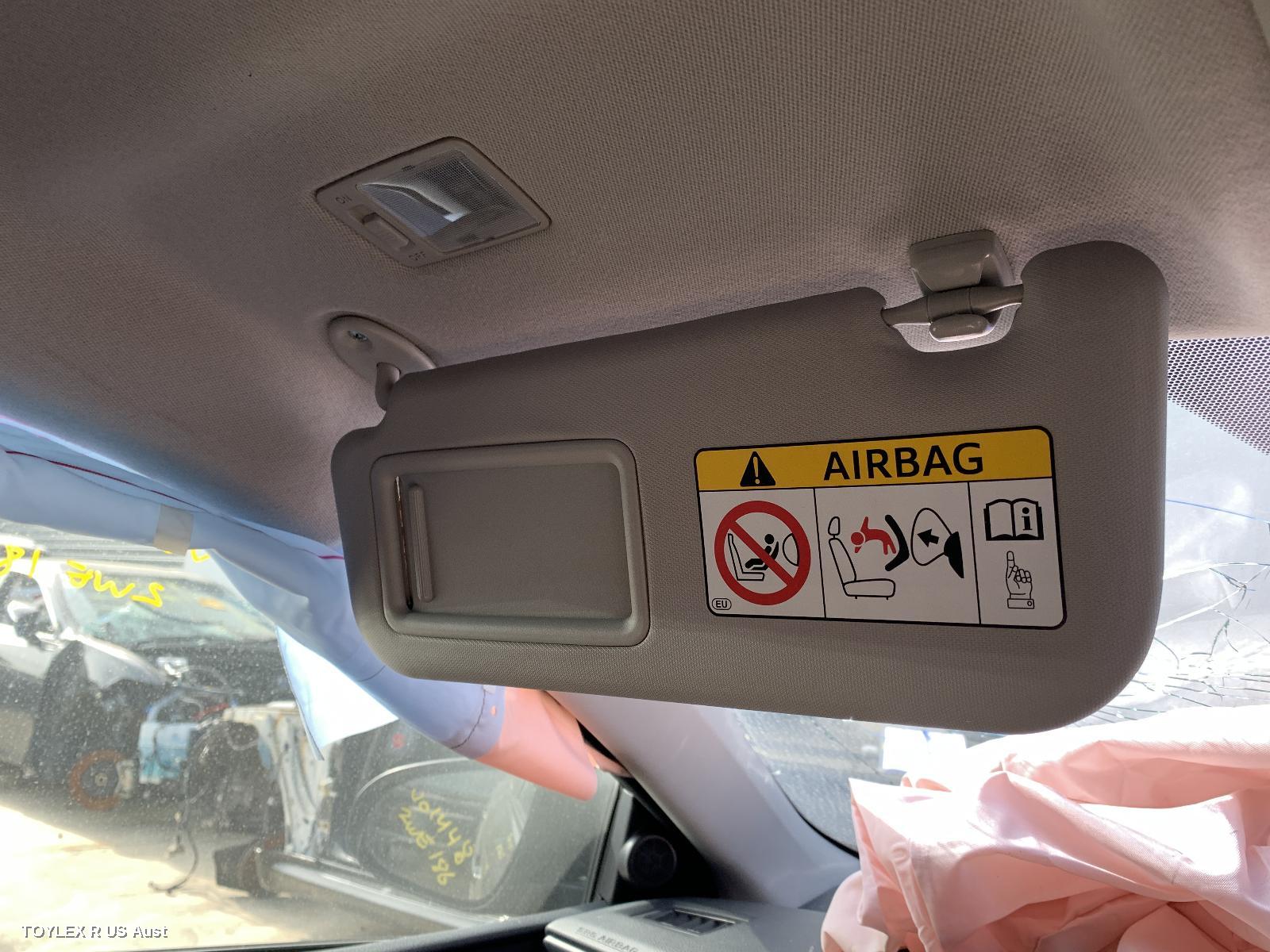 TOYOTA COROLLA 2016 Sunvisor ZRE182R/ZWE186R, LH SIDE