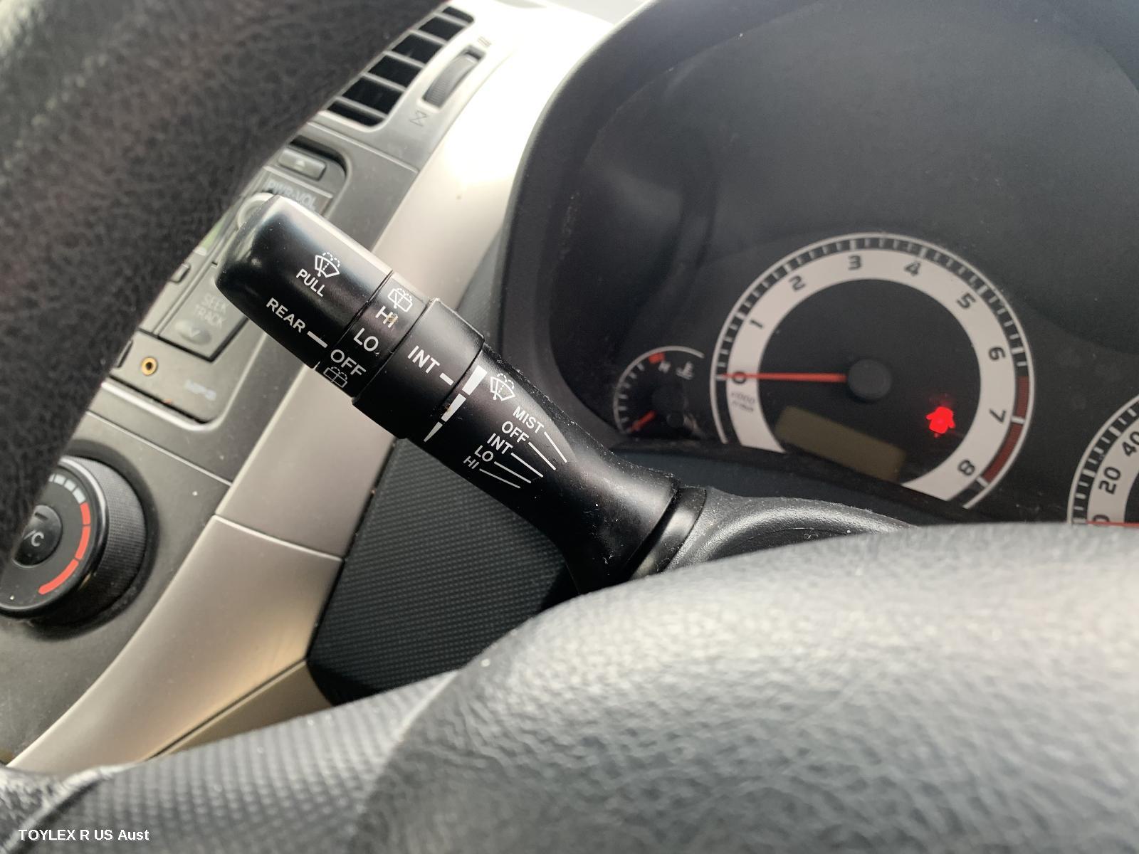 TOYOTA COROLLA 2007 Combination Switch WIPER SWITCH, ZRE152R, HATCH, NON RAIN SENSOR TYPE