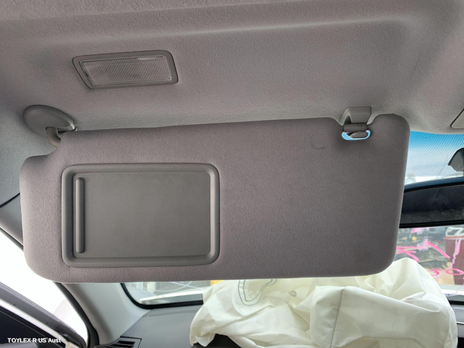 TOYOTA AURION 2010 Sunvisor GSV40R, LH SIDE, W/ LIGHT TYPE