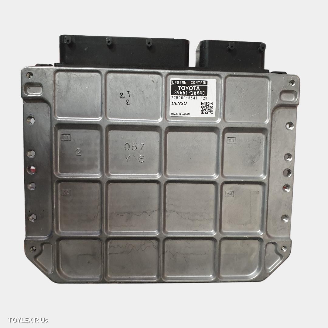 TOYOTA HIACE 2015 Ecu ENGINE ECU, 3.0, 1KD-FTV, DIESEL, P/N 89661-26M40, ECU ONLY, KDH