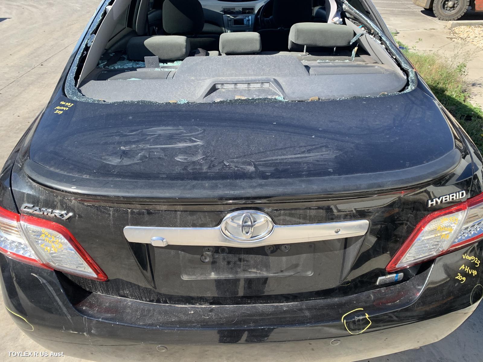 TOYOTA CAMRY 2010 Bootlid/Tailgate BOOTLID, AHV40, GRANDE/HYBRID, W/ CAMERA & SPOILERED TYPE