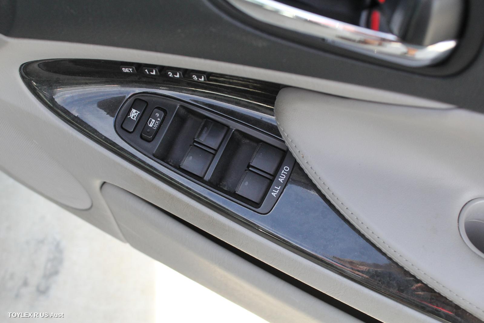 LEXUS GS 2007 Pwr Dr Wind Switch RH FRONT (MASTER SWITCH), 190 SERIES
