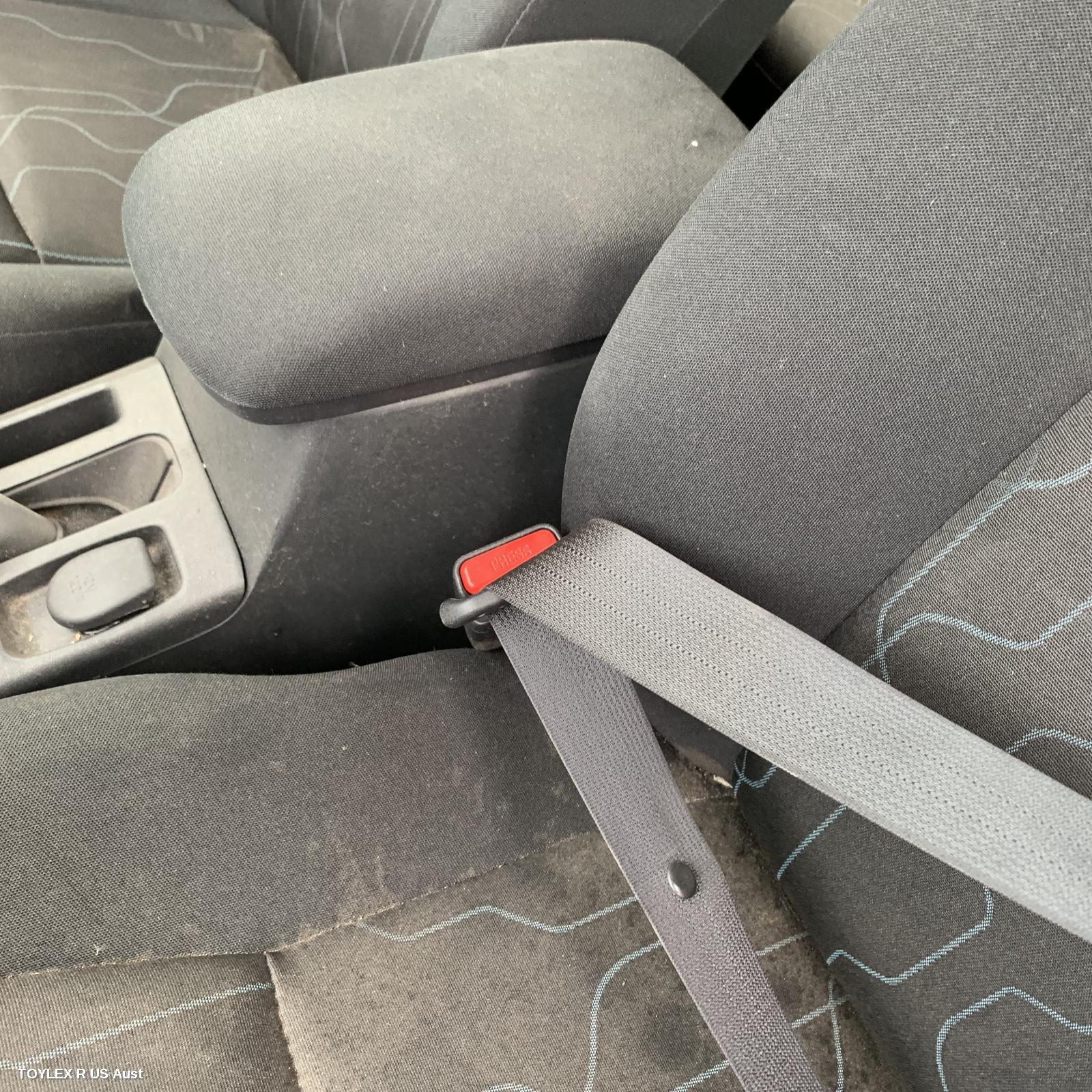 TOYOTA COROLLA 2012 Seatbelt/Stalk LH FRONT, SEAT BELT ONLY, ZRE152/153R