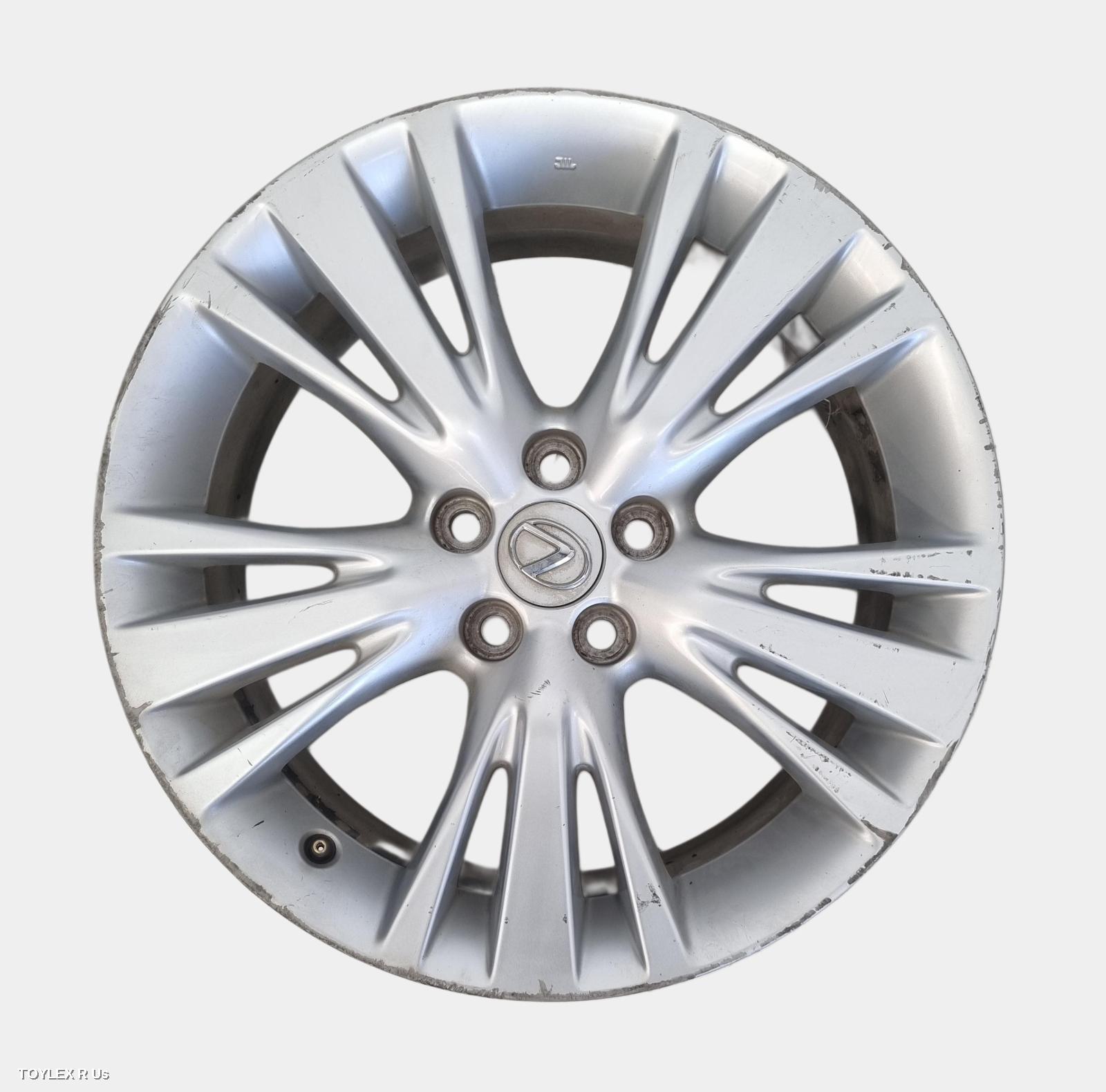 LEXUS RX SERIES 2012 Wheel Mag FACTORY, 19X7.5IN, TRIPLE SPOKE, RX350/RX450H, AL10