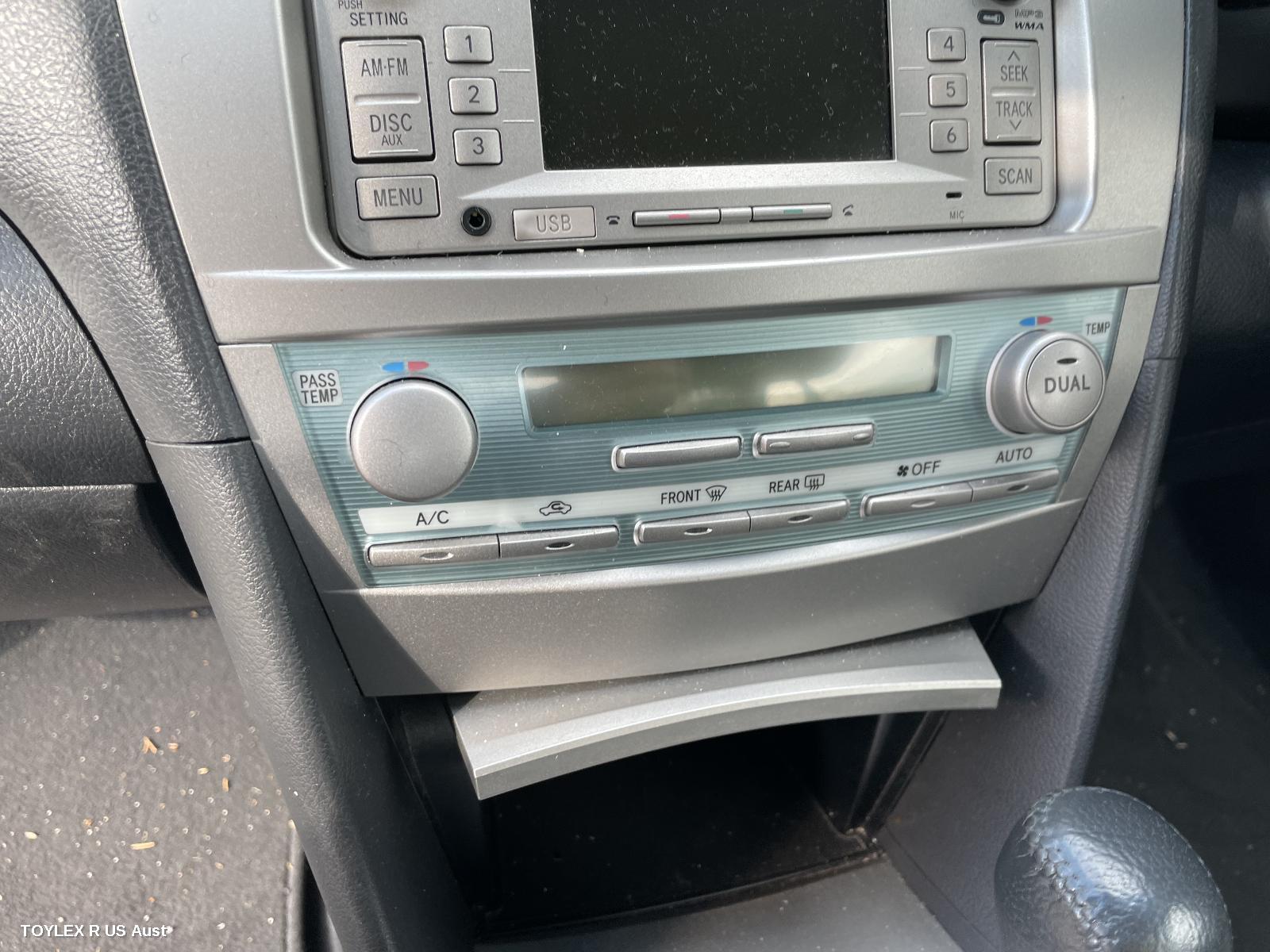 TOYOTA CAMRY 2010 Heater/Ac Controls ACV40/AHV40, ATEVA/GRANDE/SPORTIVO/TOURING/HYBRID, CLIMATE CONTROL TYPE