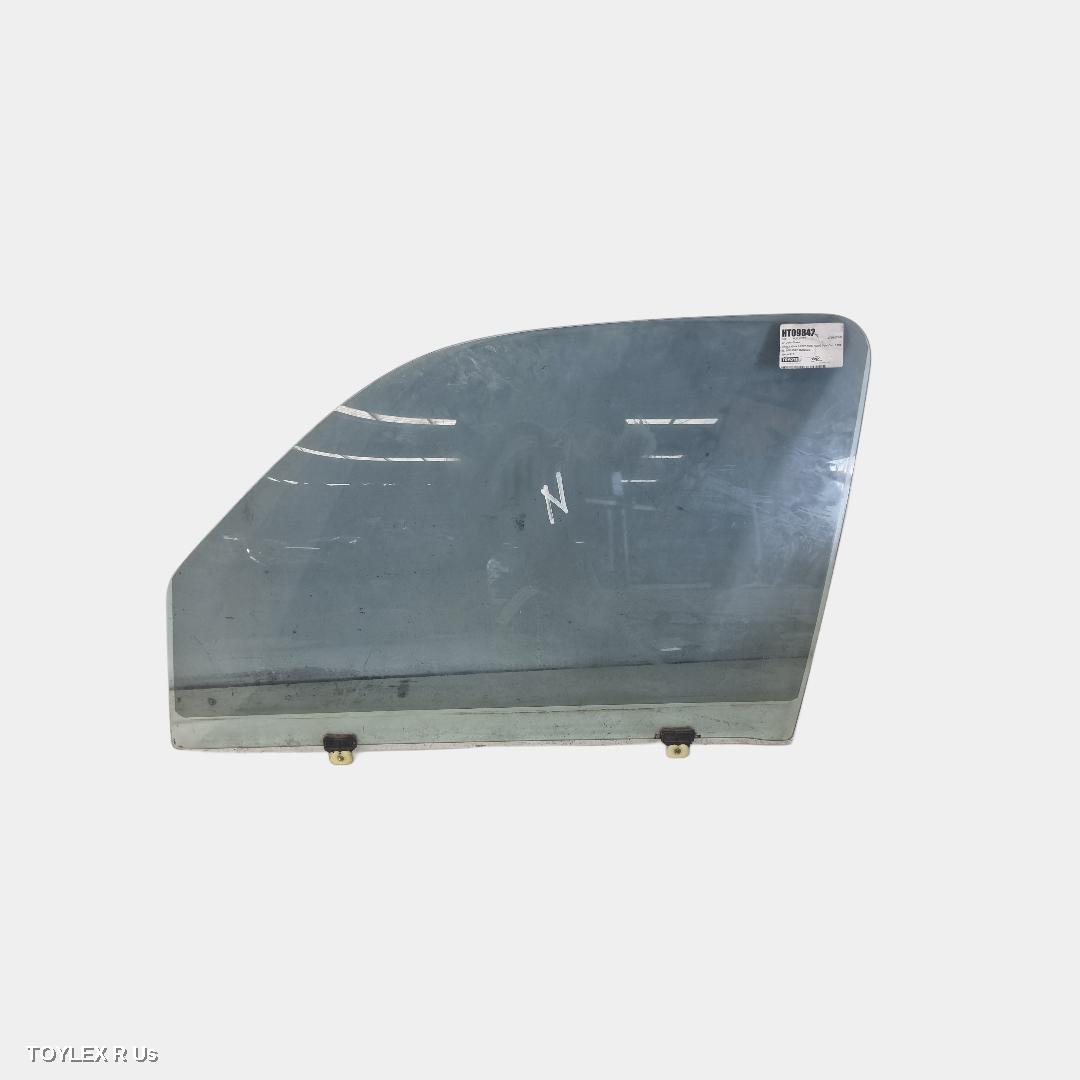 TOYOTA HILUX 1999 Left Front Door Window DUAL CAB, NON 1/4 GLASS TYPE