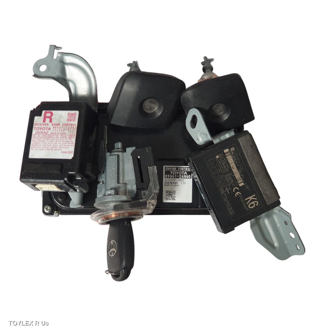 TOYOTA HIACE 2015 Ecu ENGINE ECU, 2.7, 2TR-FE, PETROL, AUTO/MANUAL T/M, 89661-26N60, SEC SET (ECU/IMM/READER/KEY), TRH