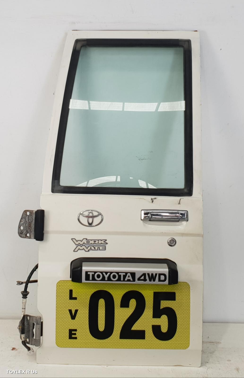 TOYOTA LANDCRUISER 2003 Bootlid/Tailgate 78 SERIES, BARN DOOR (LH SIDE)