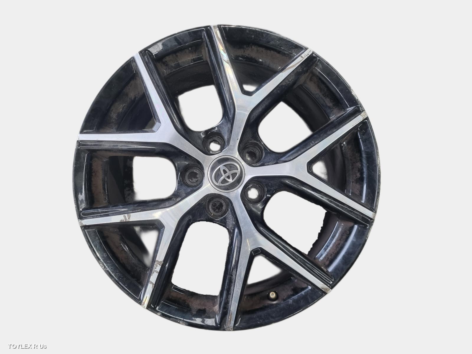 TOYOTA RAV4 2016 Wheel Mag FACTORY, 18X7.5IN, BLACK, XA40
