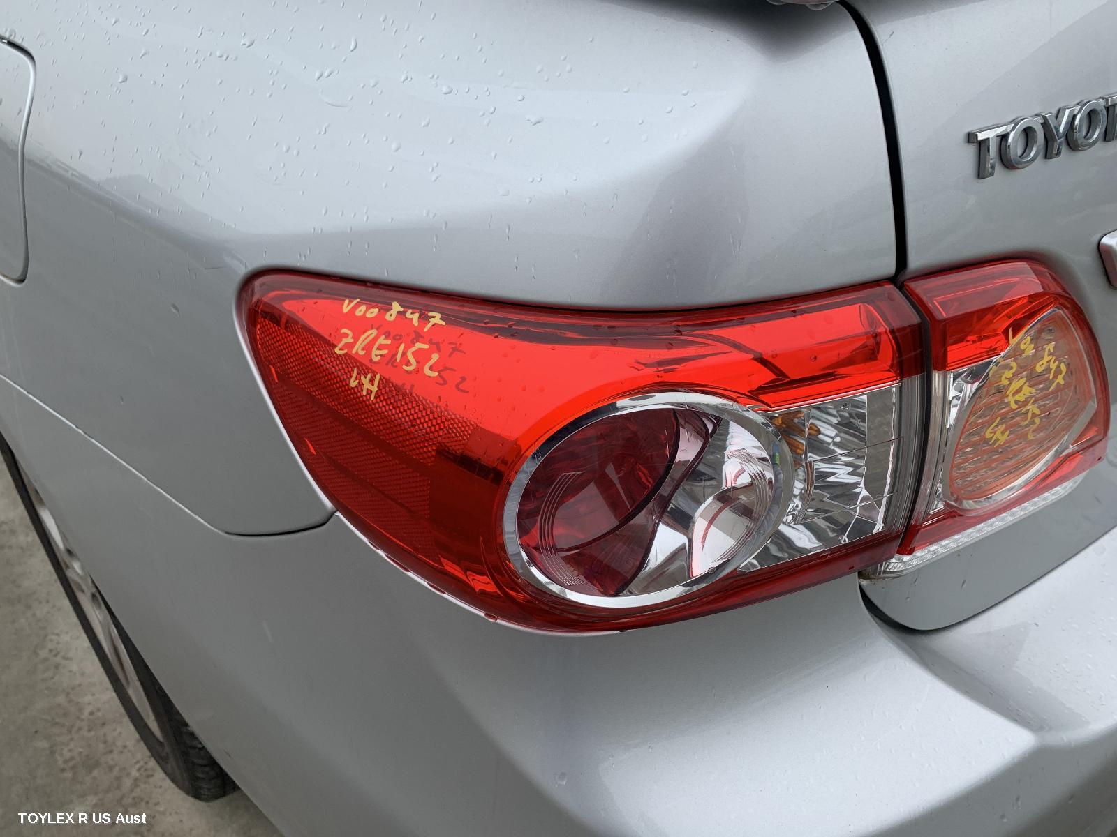 TOYOTA COROLLA 2012 Left Taillight ZRE152/153R, SEDAN