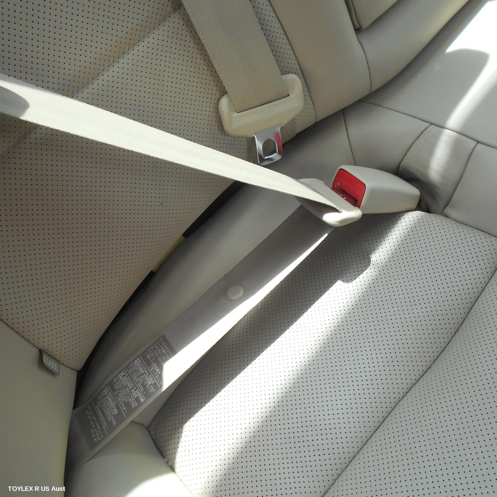 LEXUS IS200/IS300 2002 Seatbelt/Stalk RH REAR, SEAT BELT ONLY