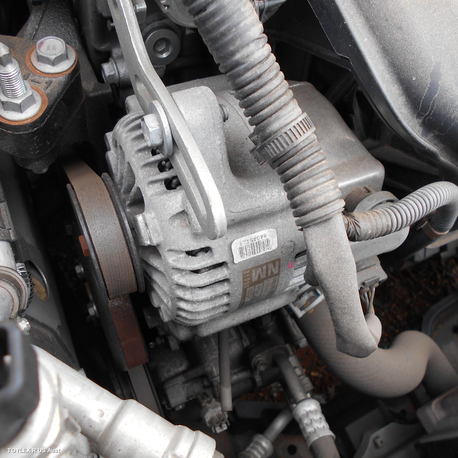 TOYOTA YARIS 2012 Alternator 1.5, 1NZ, NCP9#-NCP13#, 10/05-06/14 (AUS ONLY)