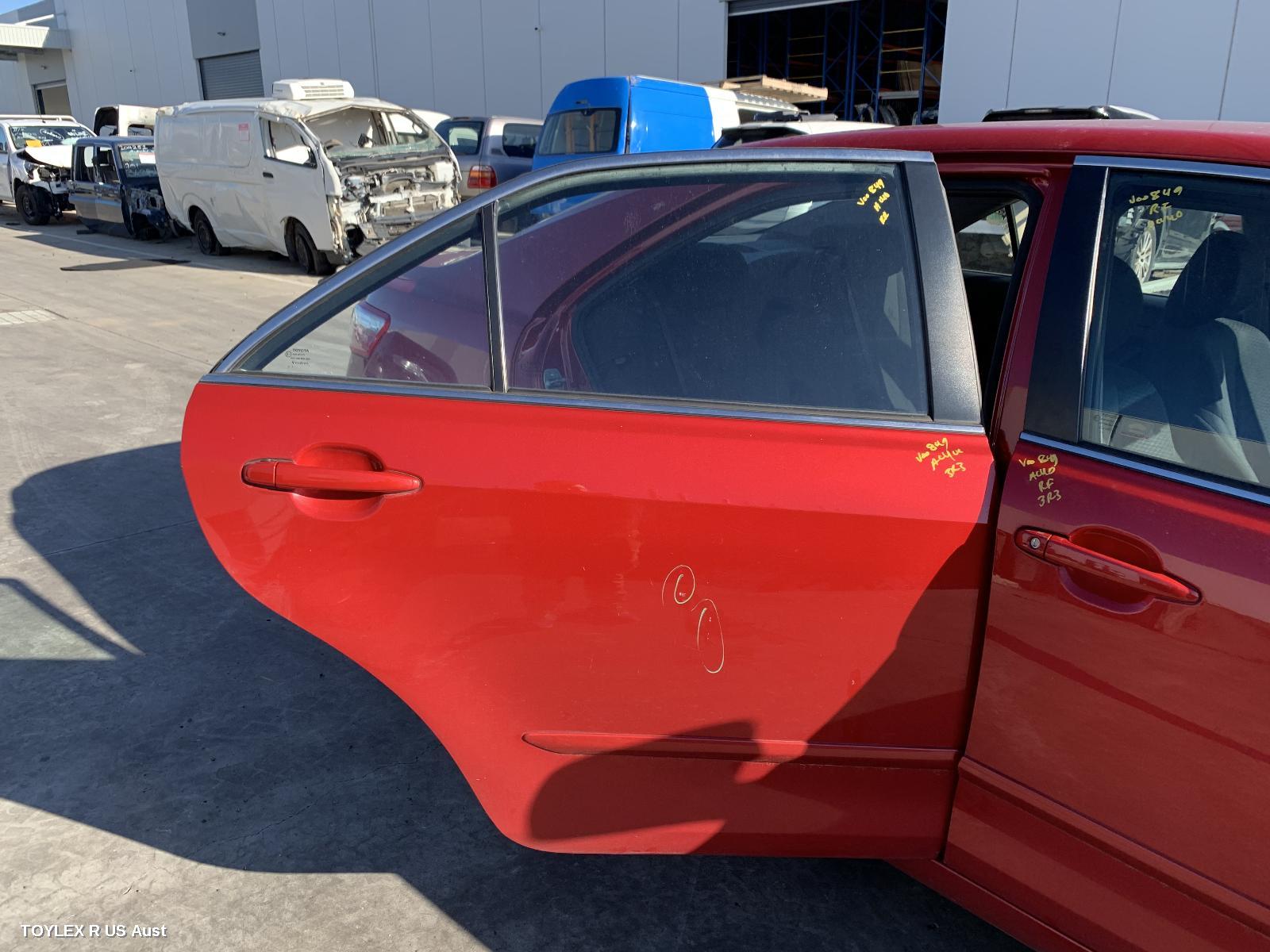 TOYOTA CAMRY 2009 Right Rear Door Sliding ACV40, W/ MOULD TYPE