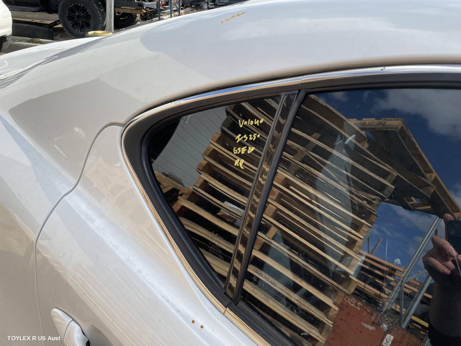 LEXUS IS250/IS250C 2008 Right Rear 1/4 Door Glass IS250/IS350/IS F, GSE20R/GSE21R/USE20R