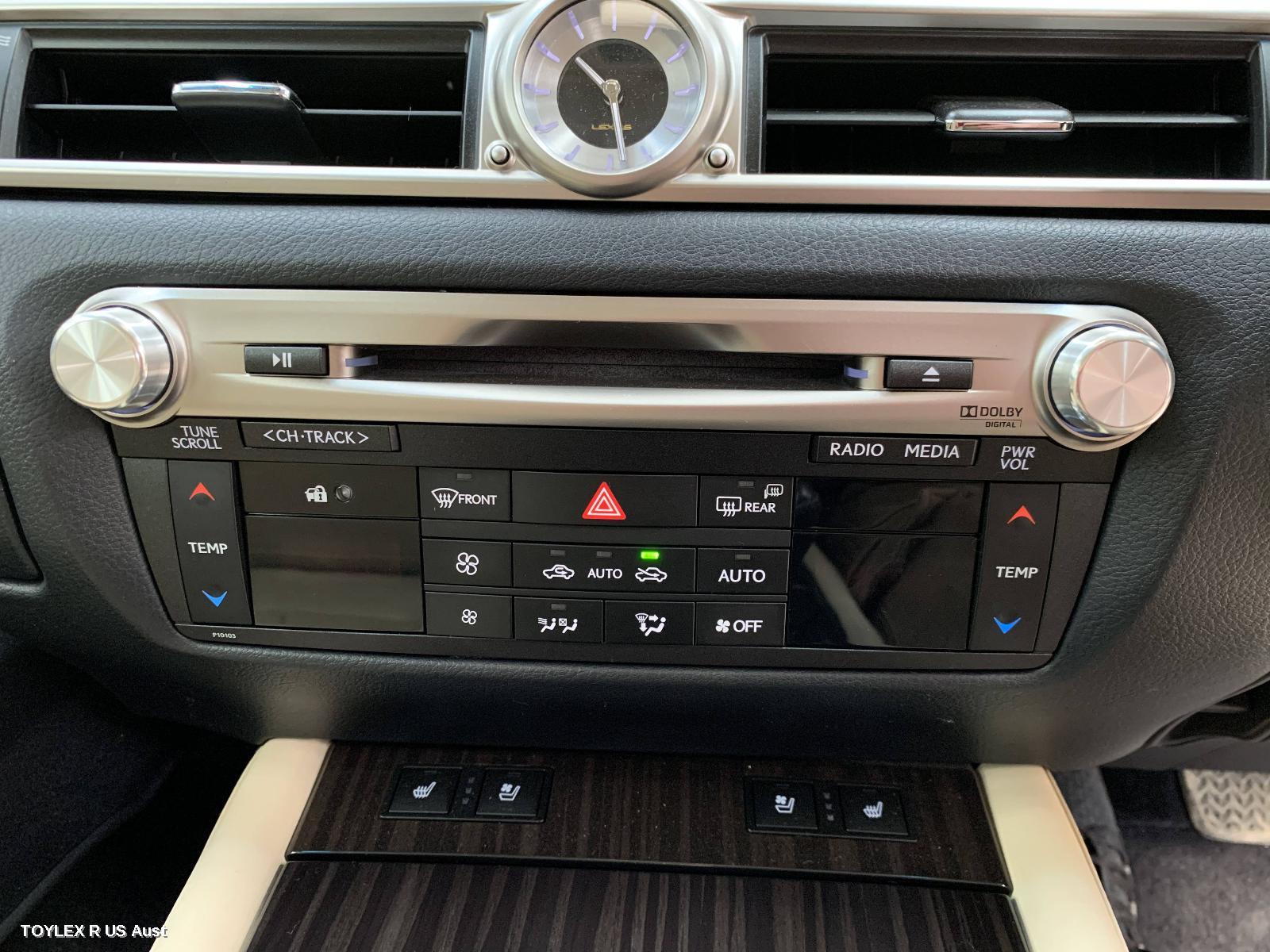 LEXUS GS 2012 Radio/Cd/Dvd/Sat/Tv NAVIGATION DRIVE, 10 SERIES