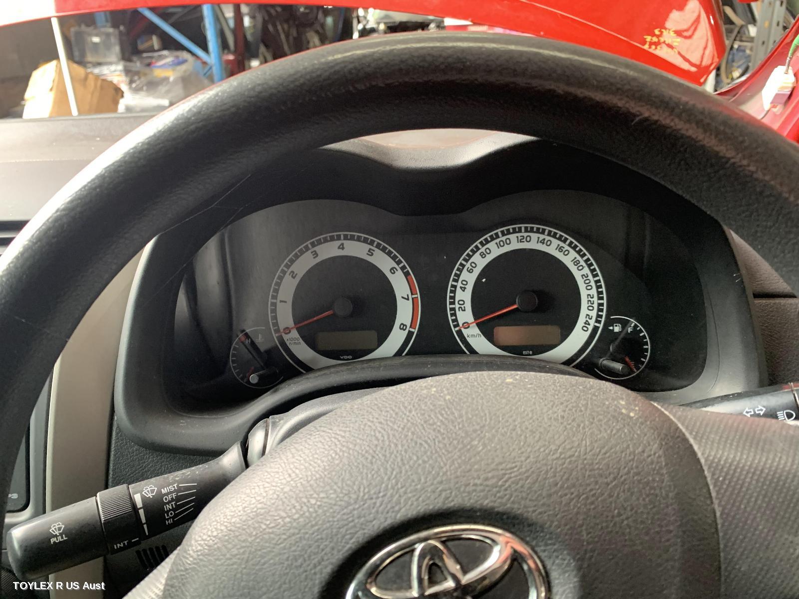 TOYOTA COROLLA 2007 Instrument Cluster AUTO, ZRE152/153R, SEDAN, STANDARD TYPE