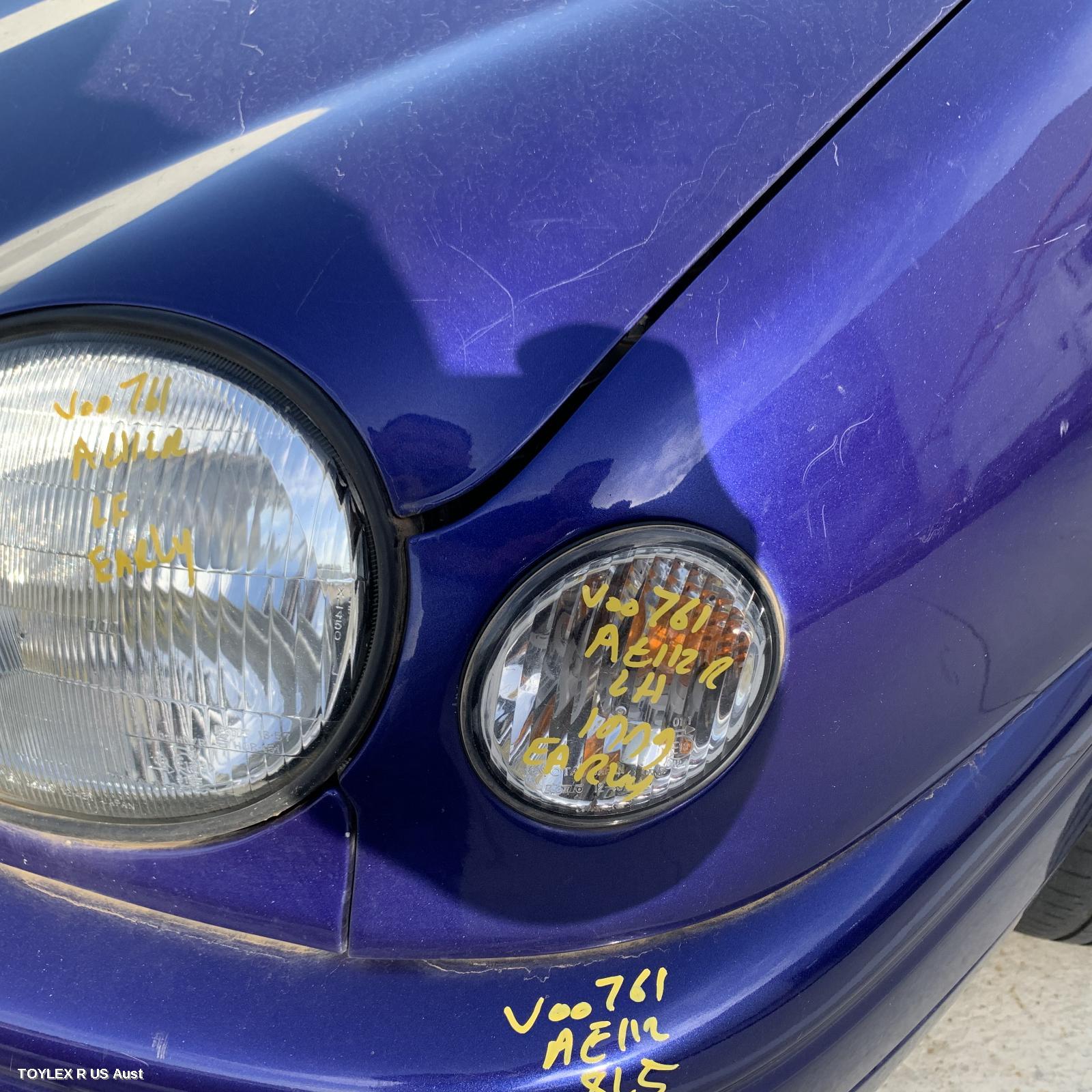 TOYOTA COROLLA 1999 Left Indicator/Fog/Side CORNER LAMP, AE112, SECA (ROUND H/L)