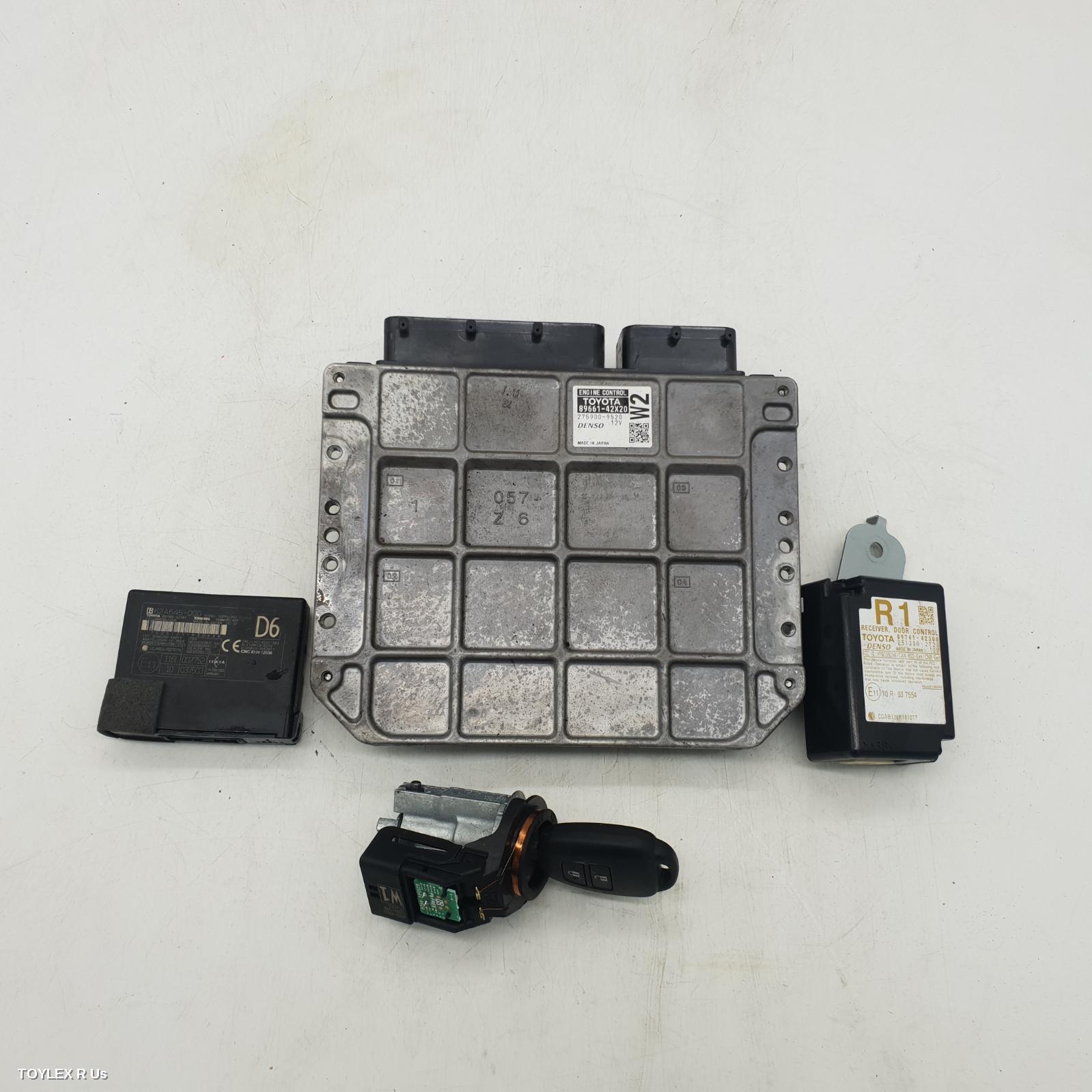 TOYOTA RAV4 2017 Ecu ENGINE ECU, 2.2, 2AD-FTV, DIESEL, AUTO T/M, SEC SET (ECU/IMM/READER/KEY), ALA49R