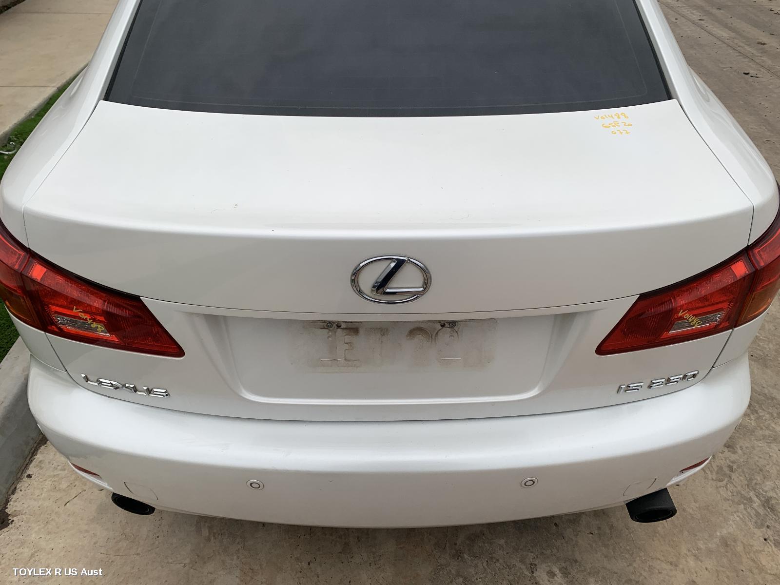 LEXUS IS250/IS250C 2006 Bootlid/Tailgate BOOTLID, IS250, GSE20R, SEDAN, NON SPOILER, W/ REVERSE CAMERA TYPE