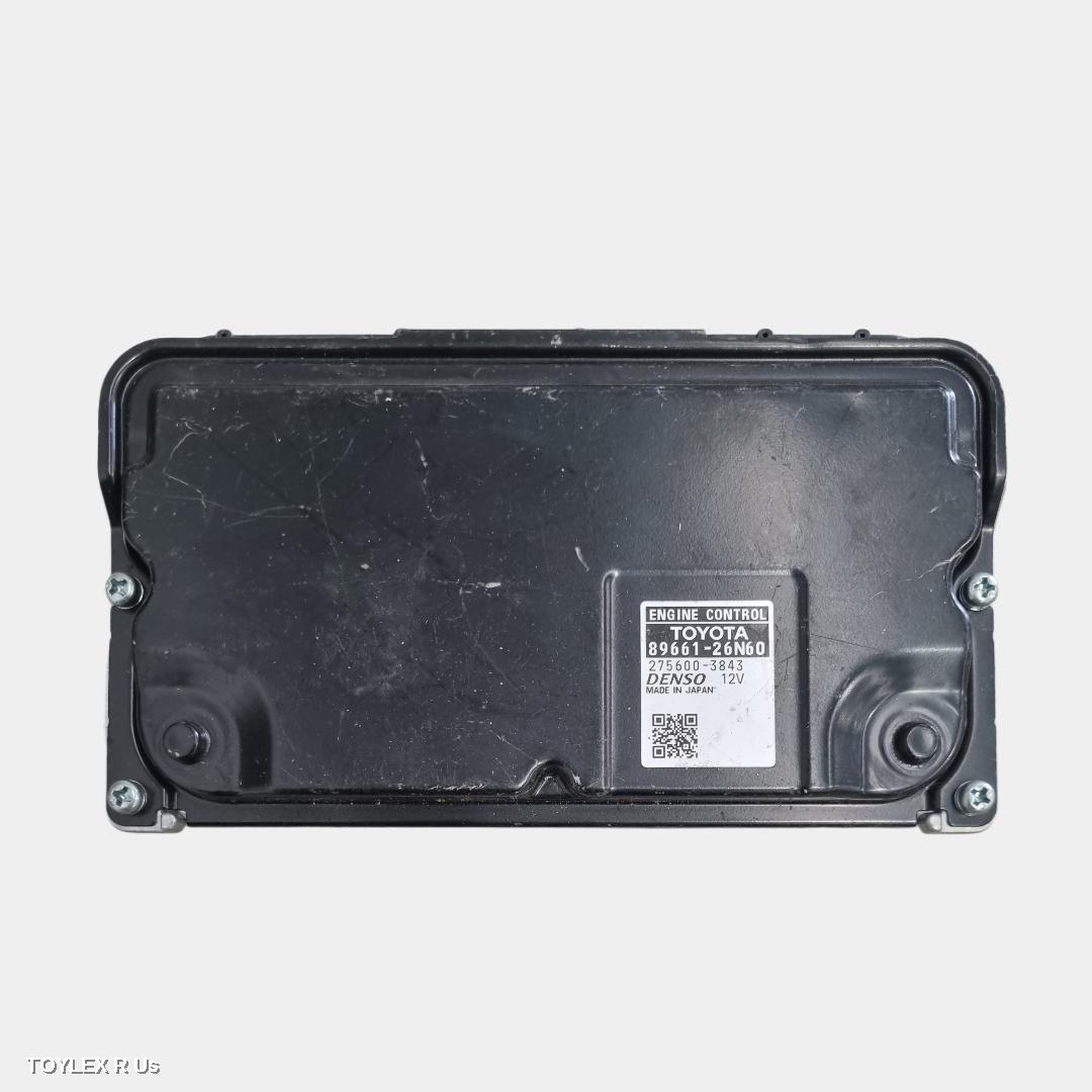 TOYOTA HIACE 2016 Ecu ENGINE ECU, 2.7, 2TR-FE, PETROL, AUTO/MANUAL T/M, 89661-26N60, ECU ONLY, TRH
