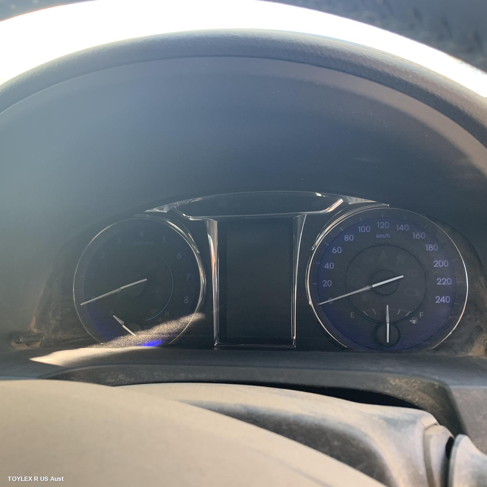 TOYOTA AURION 2016 Instrument Cluster INSTRUMENT CLUSTER, GSV50R, AT-X/PRESARA/SPORTIVO