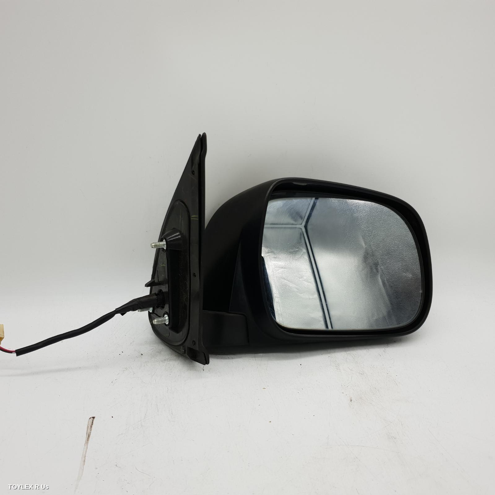 TOYOTA HILUX 2009 Right Door Mirror POWER, BLACK, NON BASE EXTENSION TYPE, 6 PIN PLUG/3 WIRE