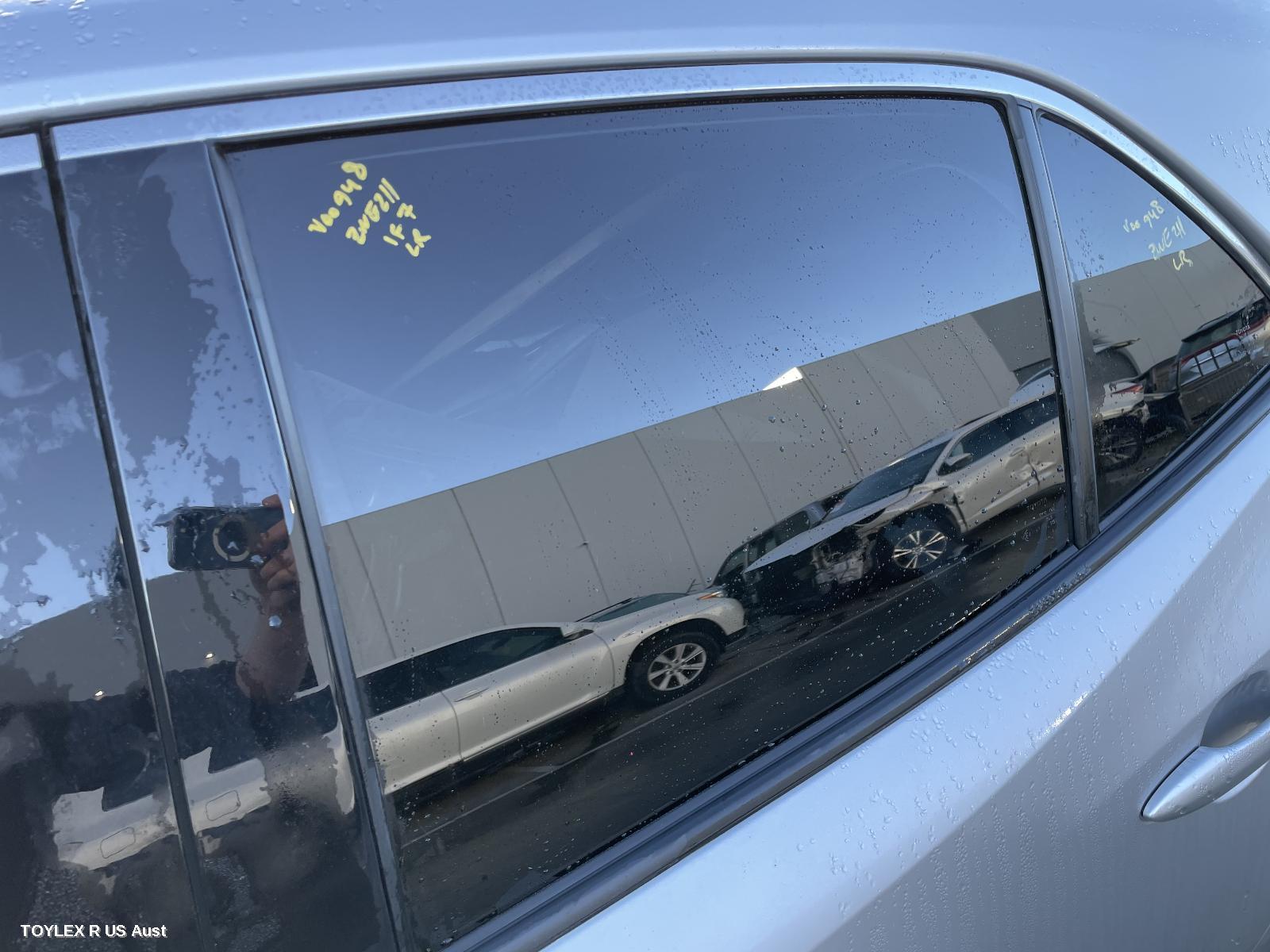 TOYOTA COROLLA 2020 Left Rear Door Window E210, HATCH