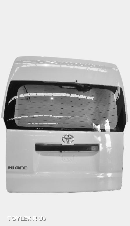 TOYOTA HIACE 2022 Bootlid/Tailgate 300 SERIES, TAILGATE, HIGH ROOF
