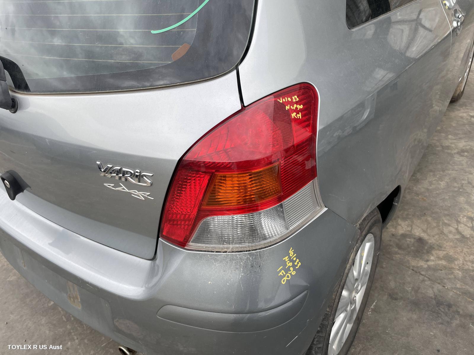 TOYOTA YARIS 2009 Right Taillight NCP9#, HATCH, LED, UPPER TYPE, LENS# 52-187