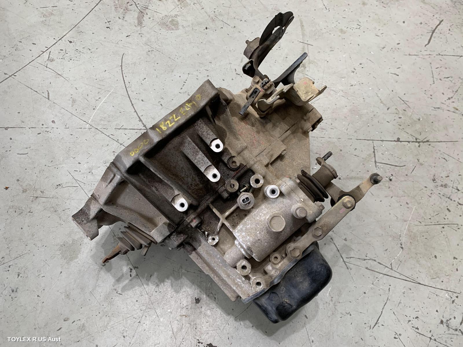 TOYOTA ECHO 2003 Trans/Gearbox MANUAL, 1.3, 2NZ-FE, NCP10R
