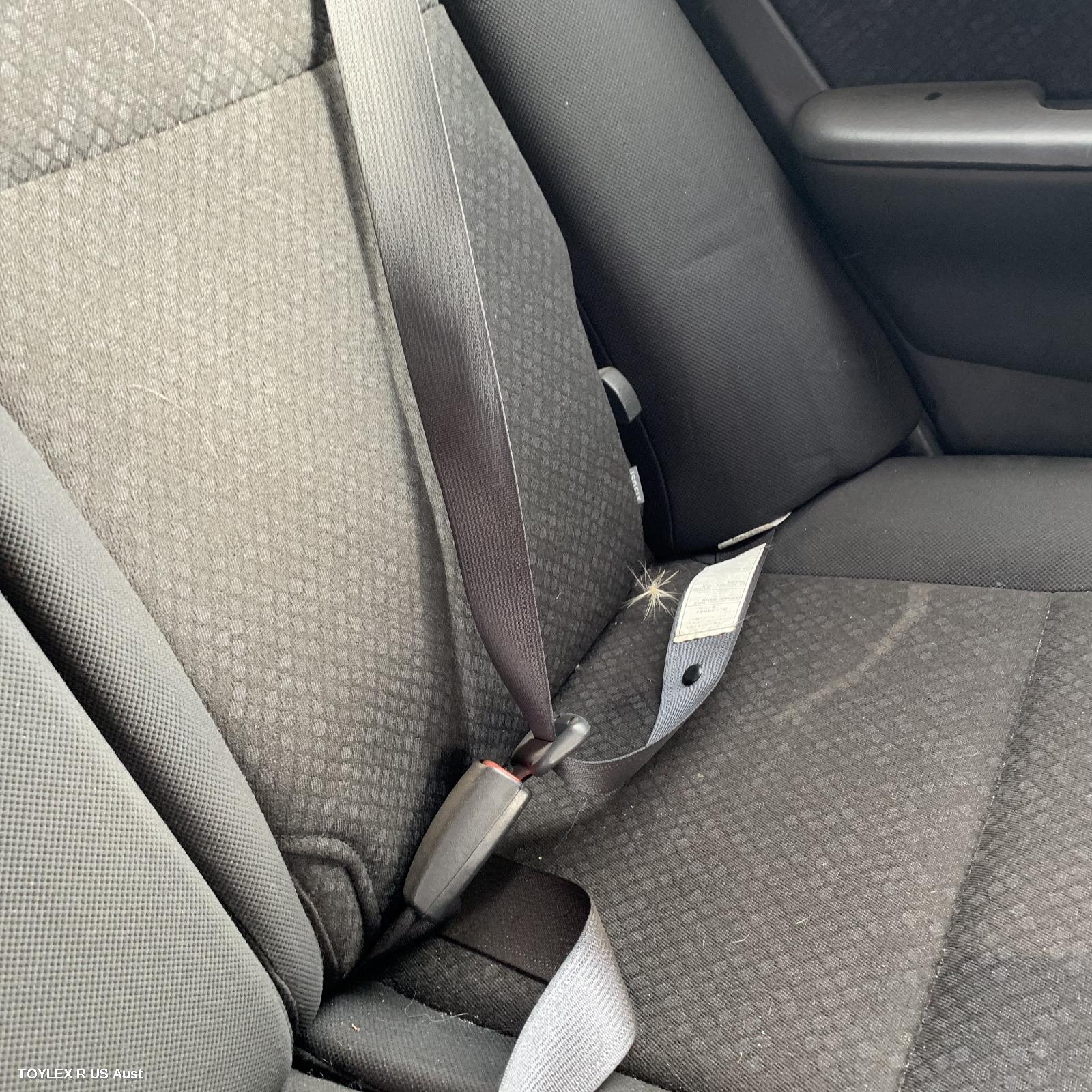 TOYOTA COROLLA 2007 Seatbelt/Stalk LH REAR, SEAT BELT ONLY, SEDAN, ZZE122