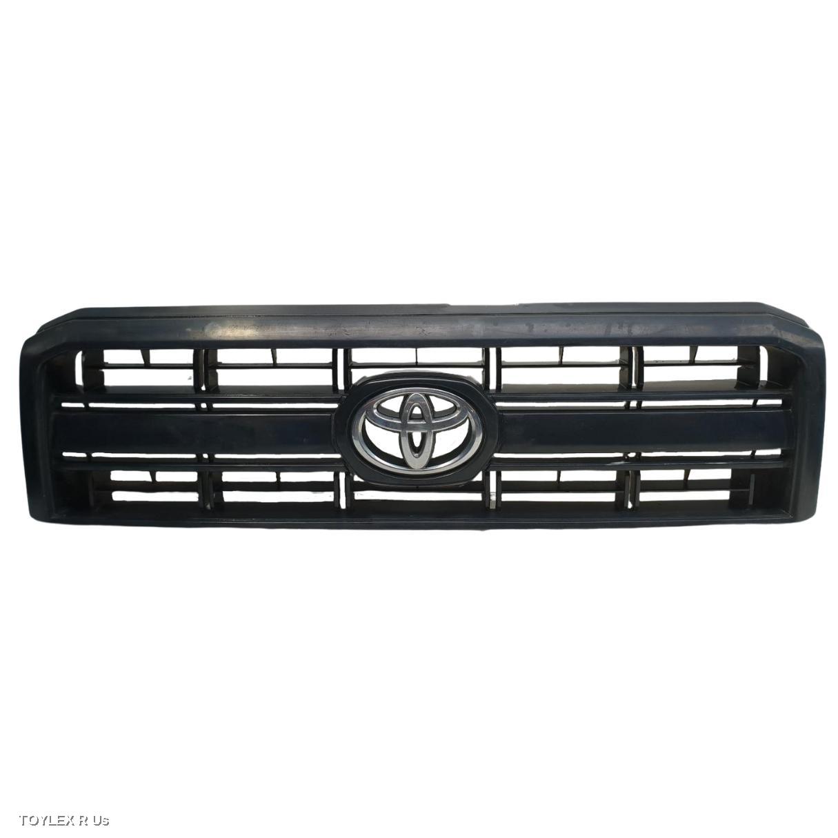 TOYOTA LANDCRUISER 2007 Grille 76/78/79 SERIES (MY07 UPDATE), RADIATOR GRILLE, BLACK