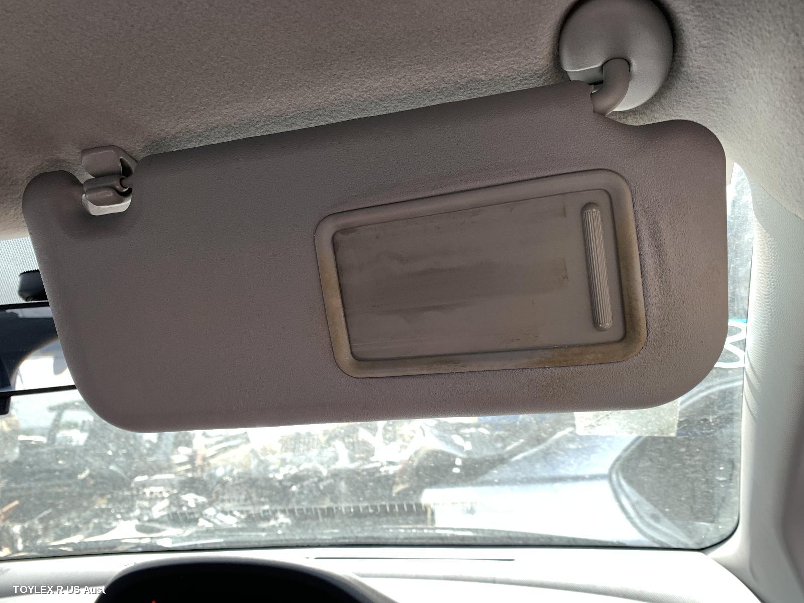 TOYOTA YARIS 2011 Sunvisor NCP9#, RH SIDE, W/ MIRROR TYPE