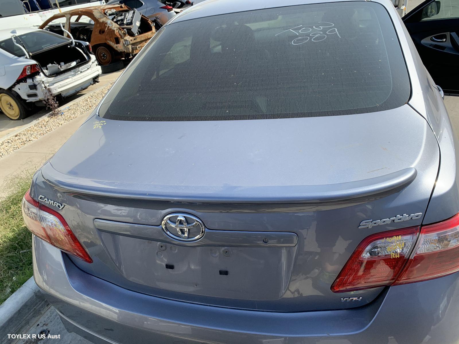 TOYOTA CAMRY 2007 Bootlid/Tailgate BOOTLID, ACV40, ALTISE/ATEVA/GRANDE/SPORTIVO, SPOILERED TYPE